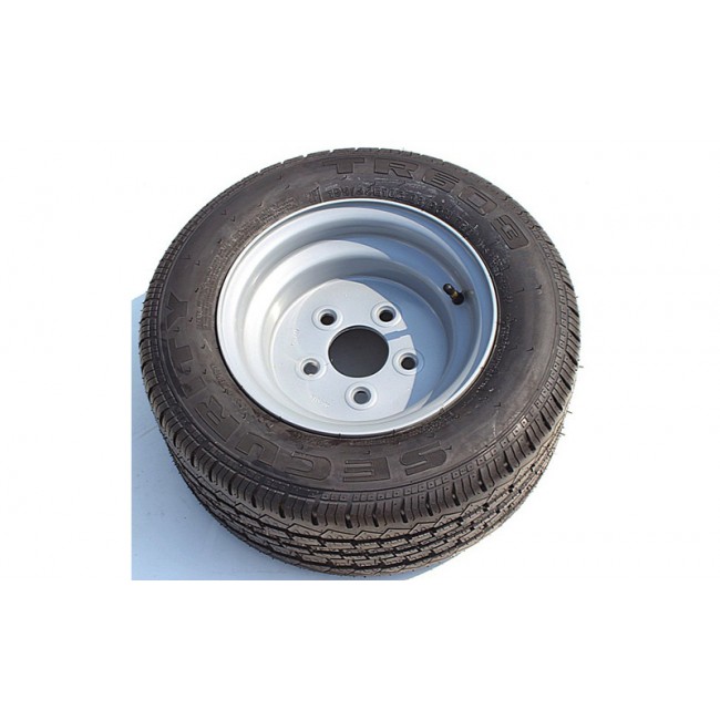 Нова гума с джанта с размер 195/55 R10 C за ремарке за превоз на автомобили / коли